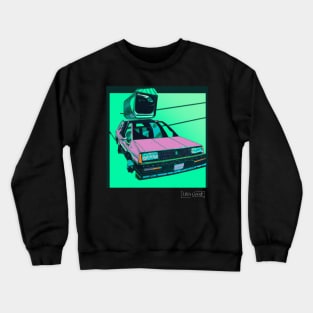crazy car Crewneck Sweatshirt